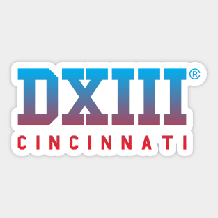 DXIII Sticker